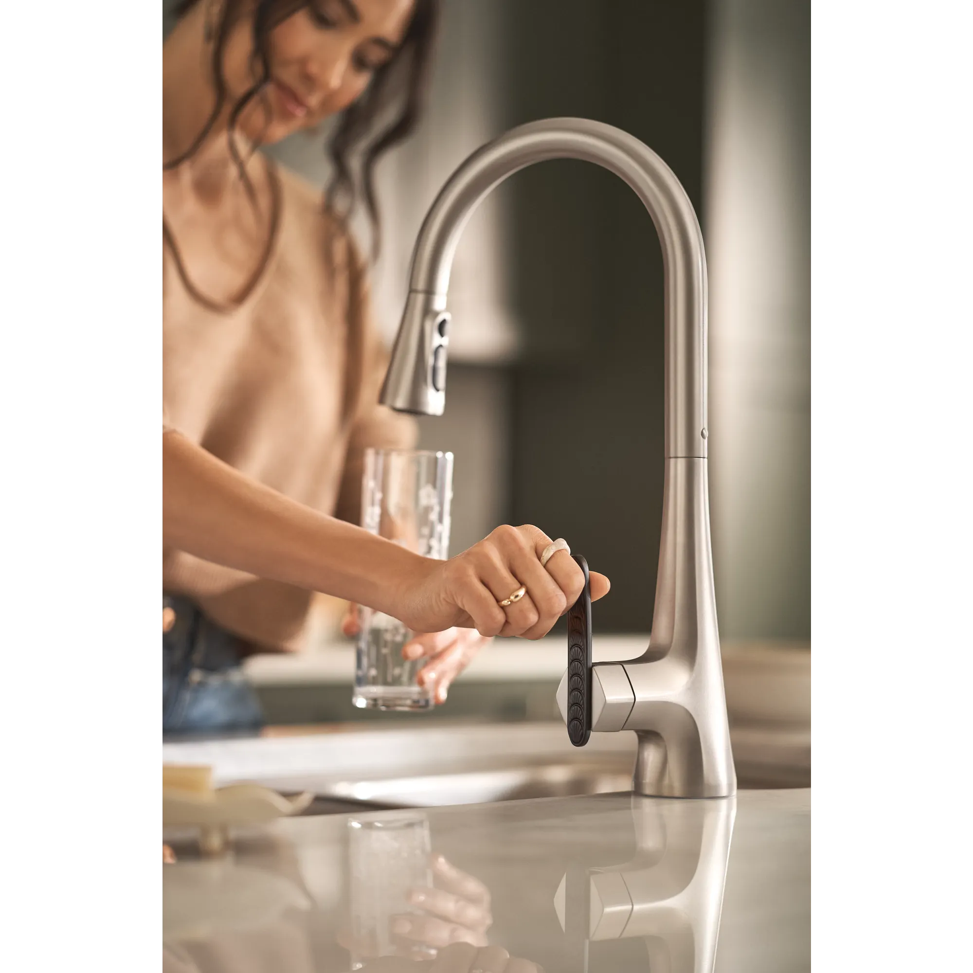 Sinema Motion Control Smart Pulldown Touchless Kitchen Faucet - Image 29