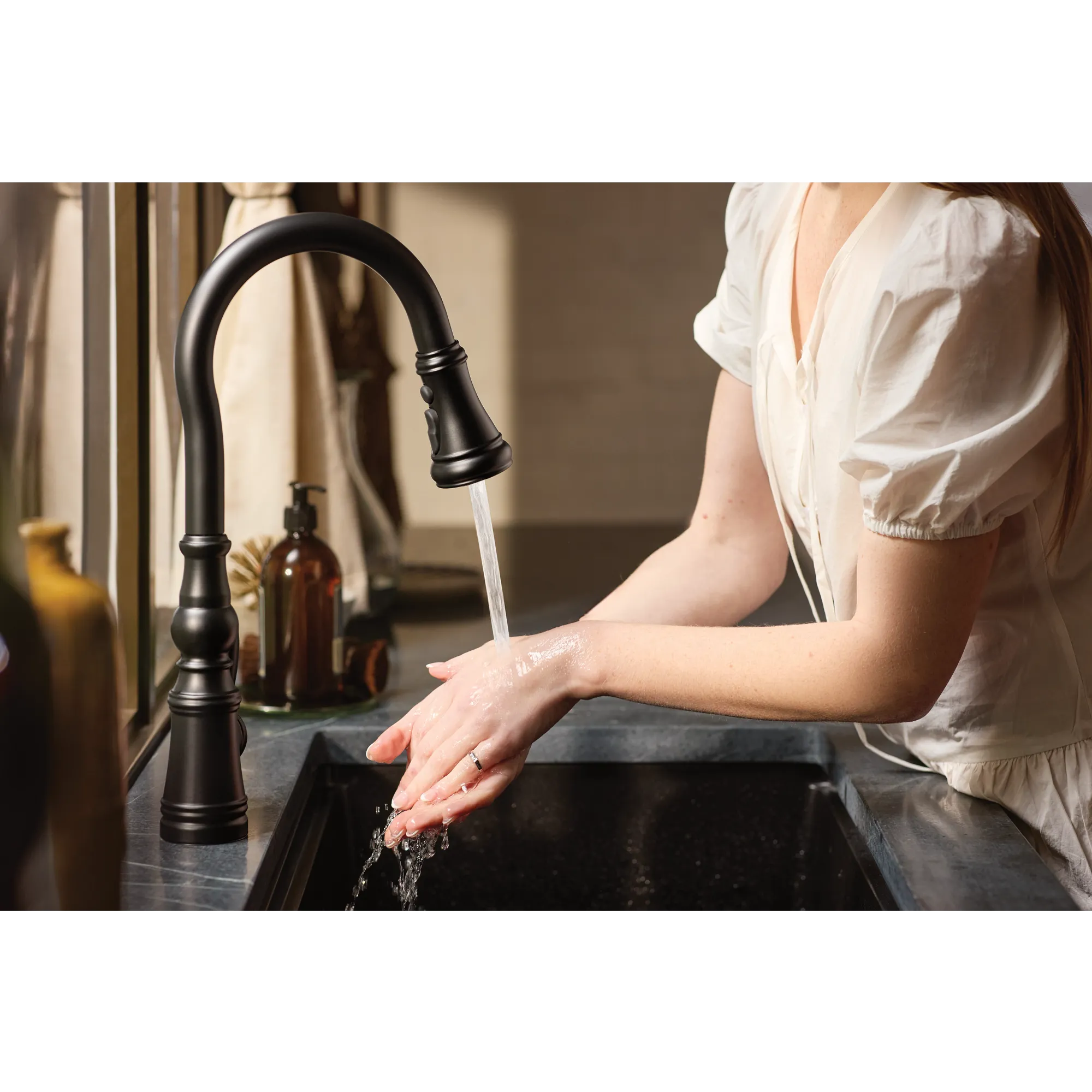 Weymouth Pulldown Kitchen Faucet with Magnetix Docking - Image 8