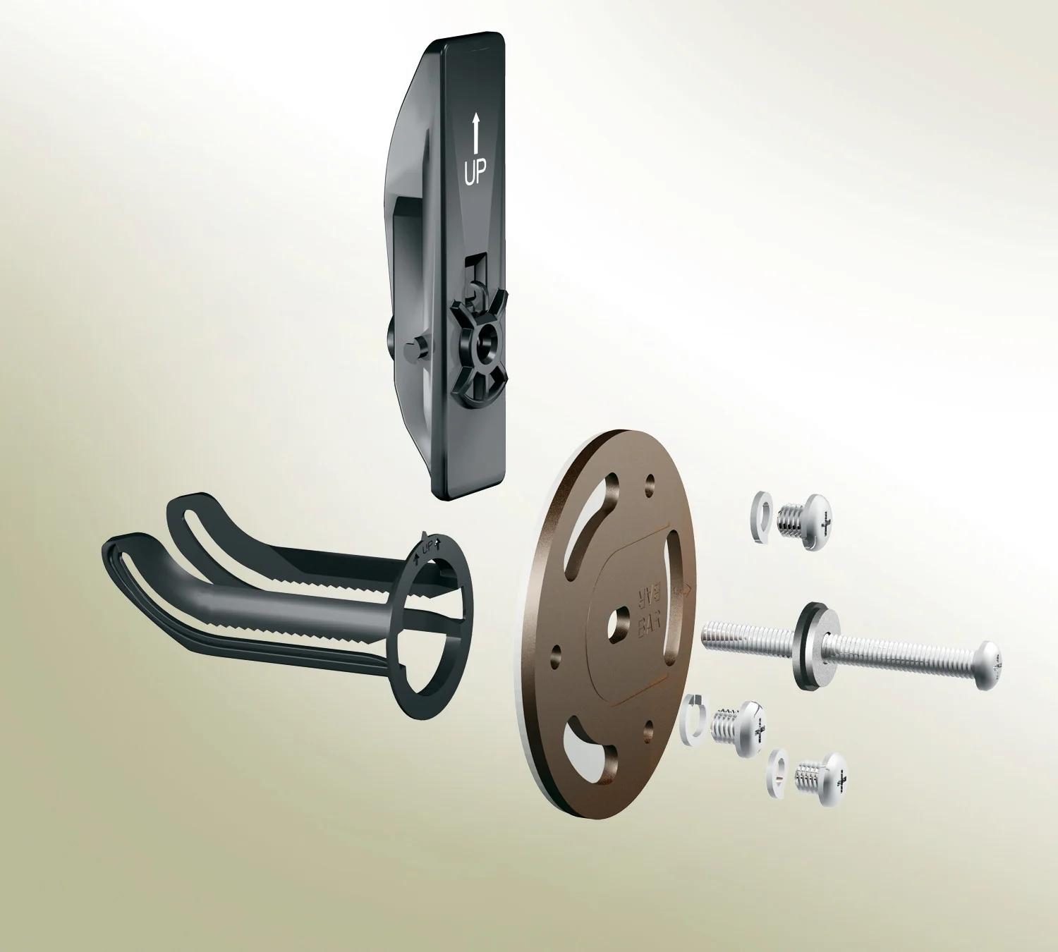 Moen Home Care Chrome Securemount Anchor 1 Pair - Image 6