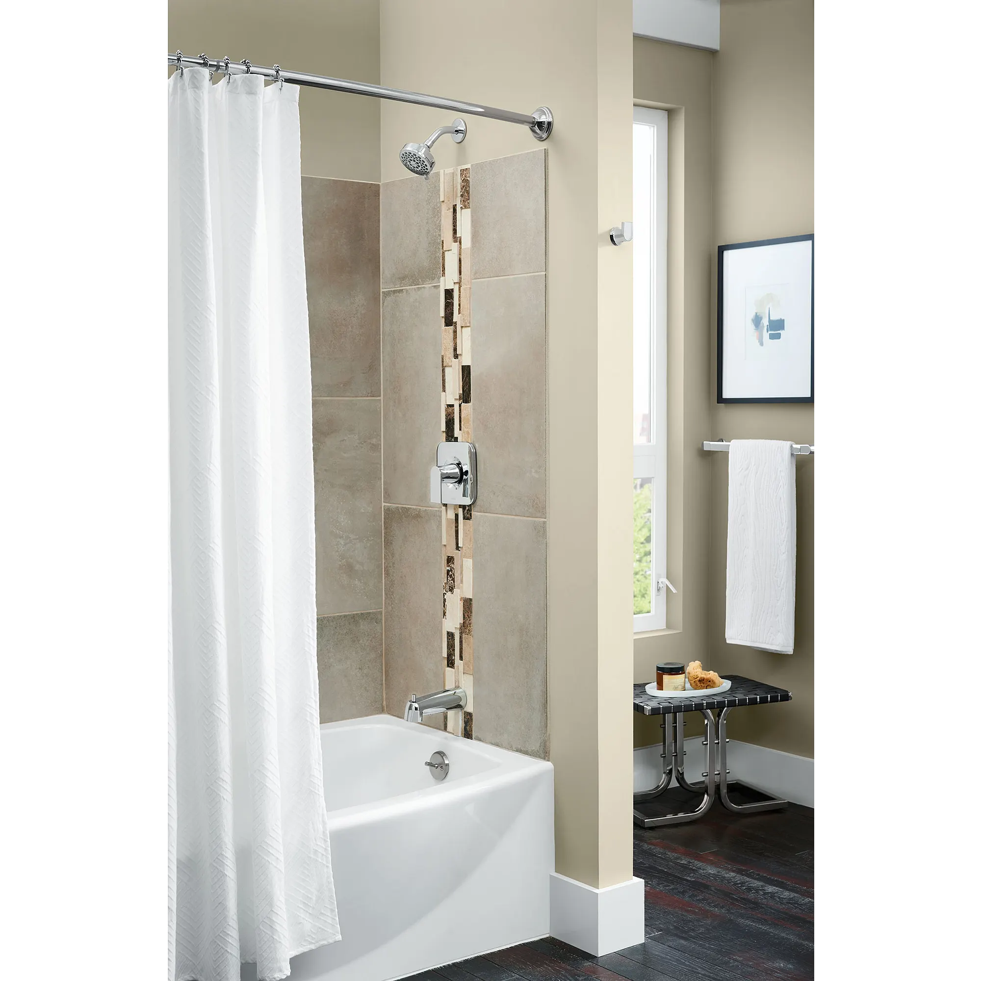 Genta LX Chrome Posi-Temp(R) Tub/Shower - Image 4