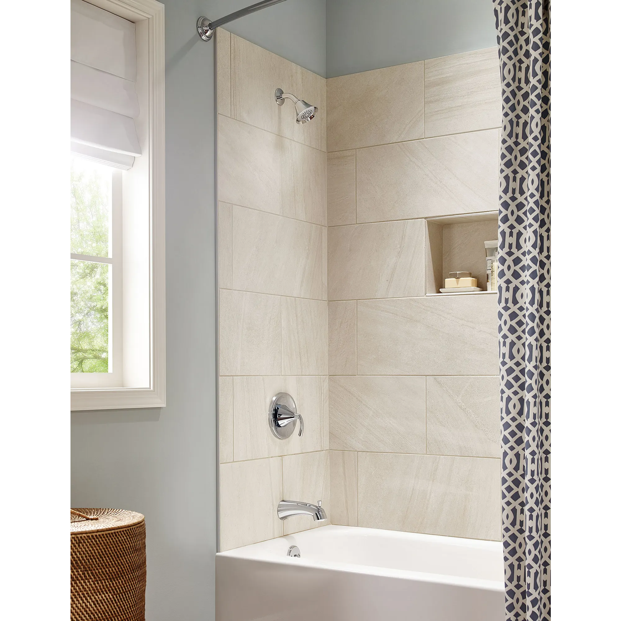 Glyde Chrome Posi-Temp(R) Tub/Shower - Image 8