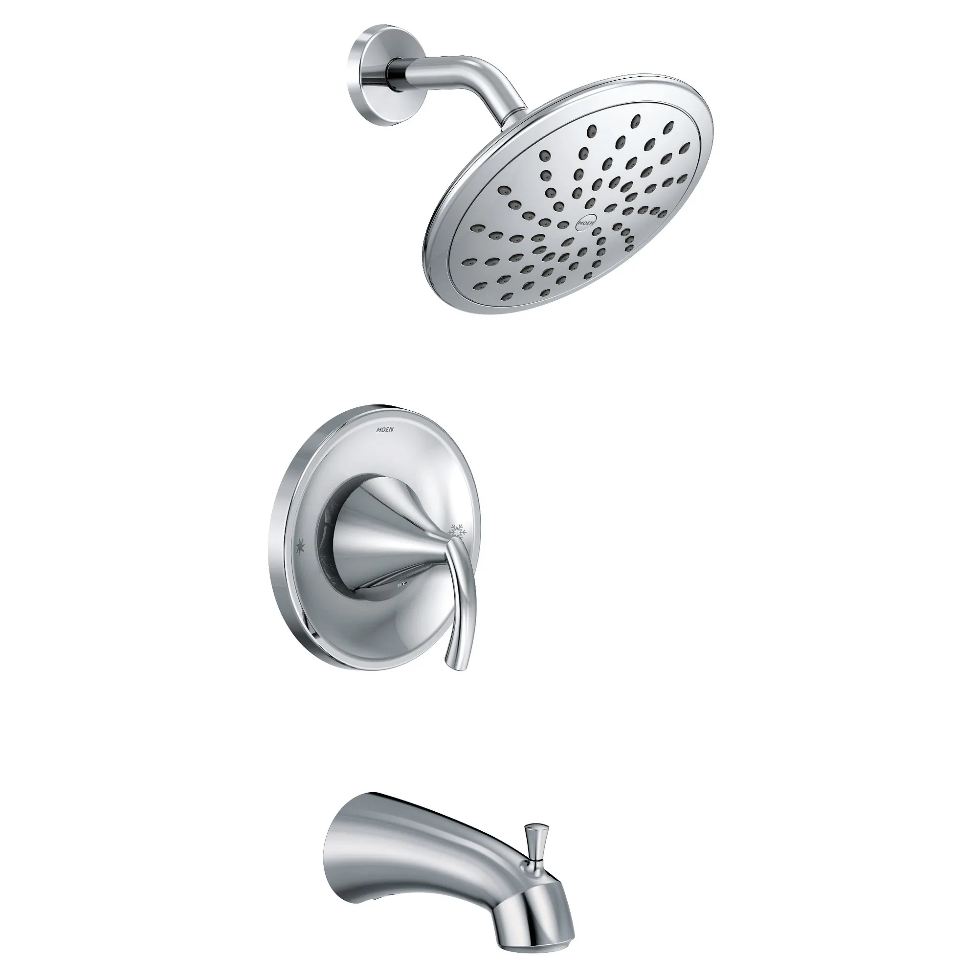 Glyde Chrome Posi-Temp(R) Eco-Performance Tub/Shower - Image 2