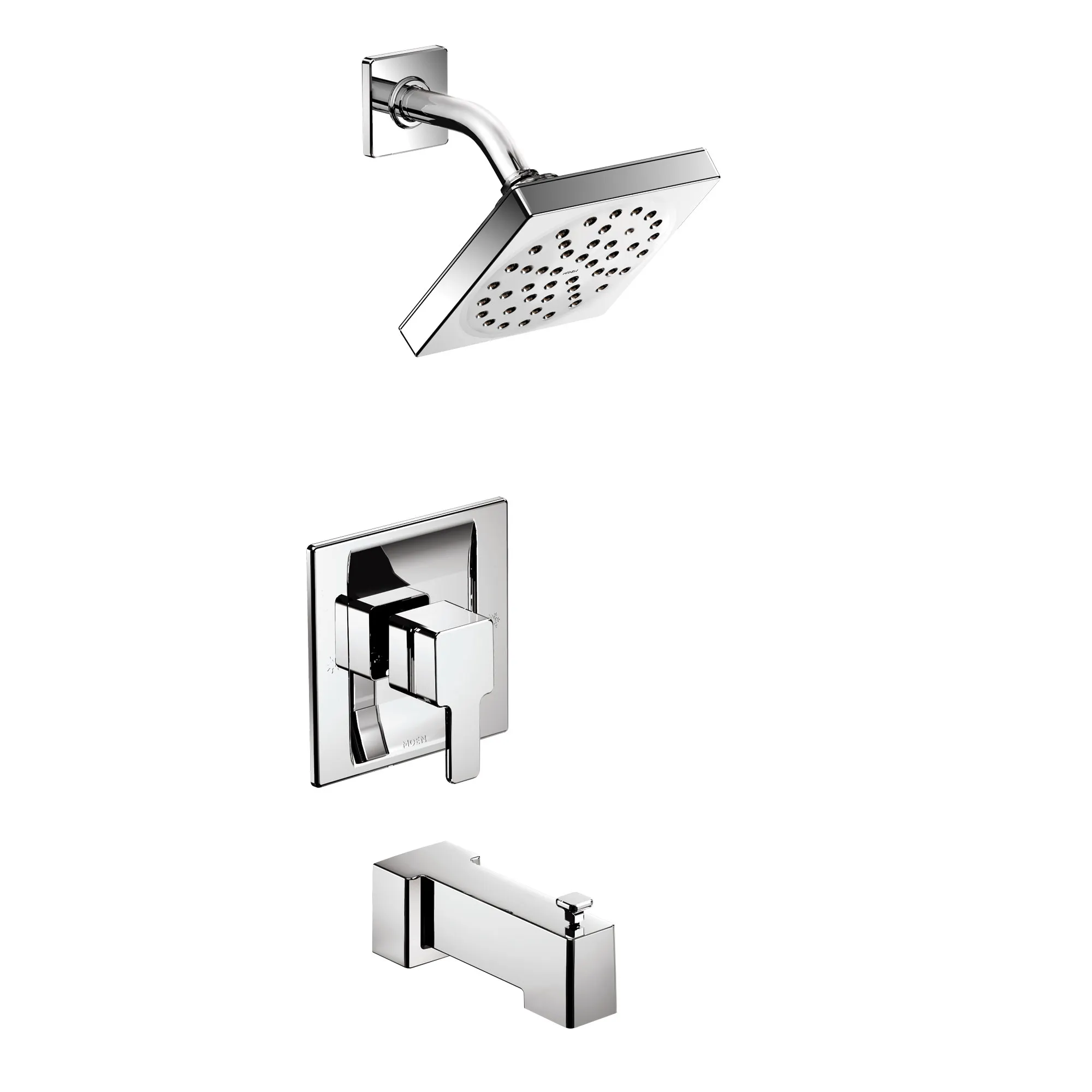 90 Degree Chrome Moentrol(R) tub/shower - Image 2