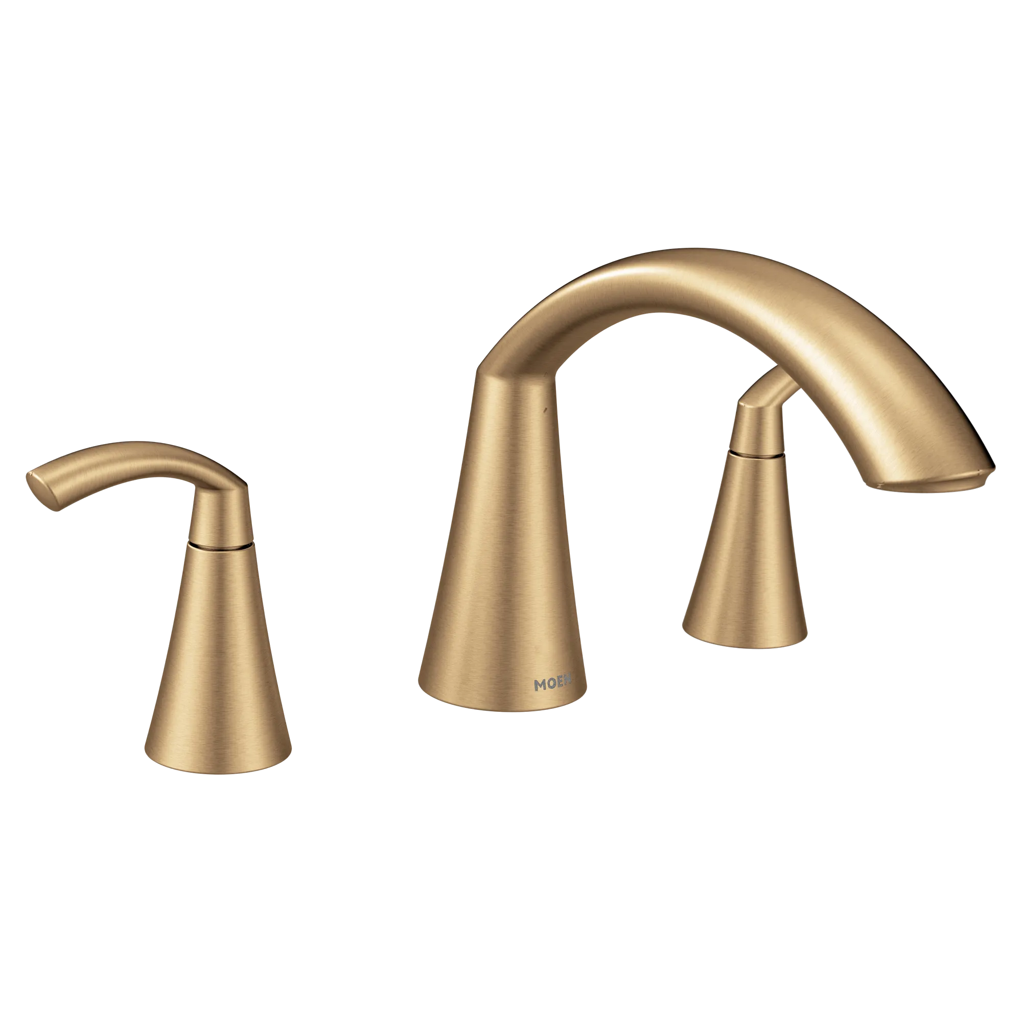 Glyde Chrome Two-Handle High Arc Roman Tub Faucet - Image 8