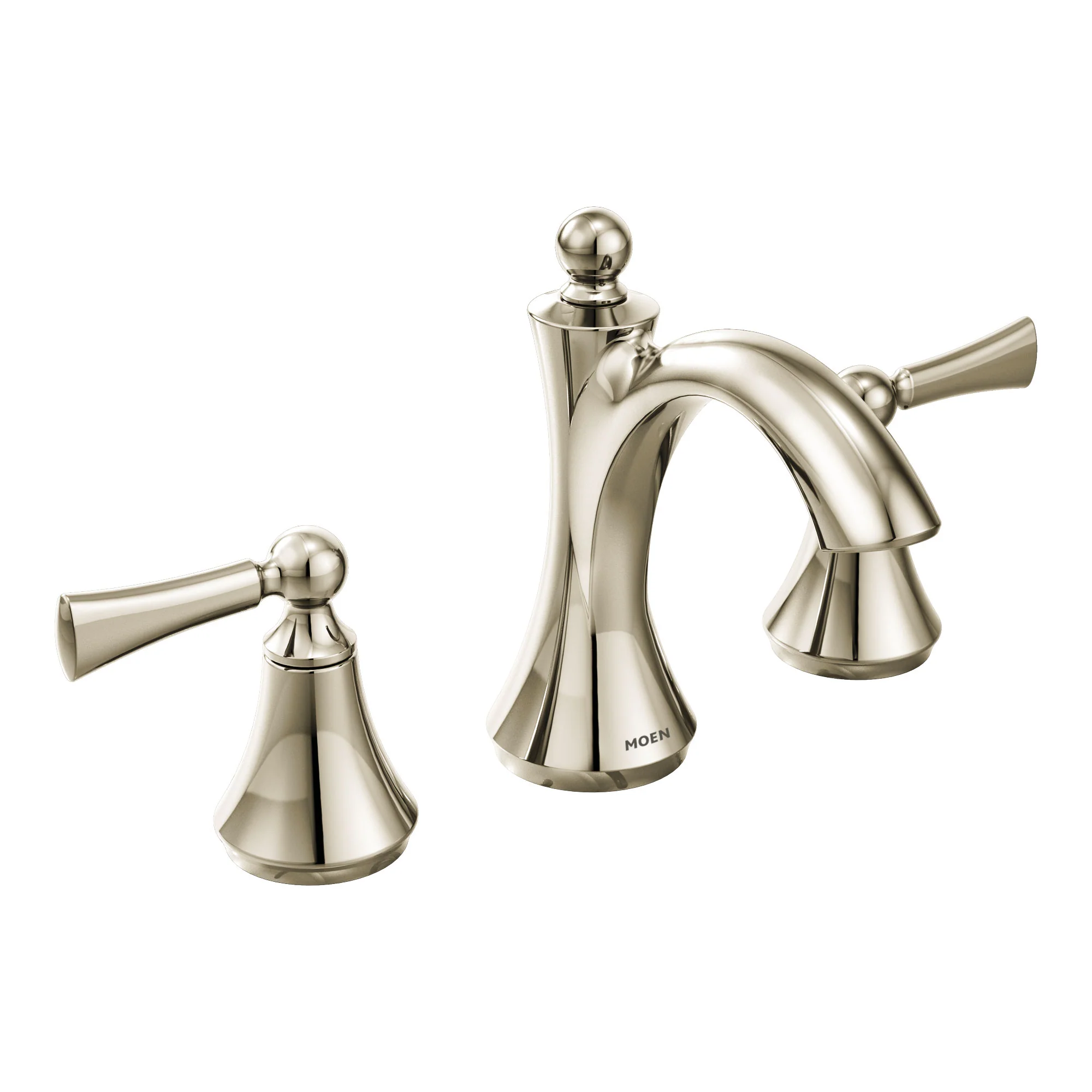 Wynford Chrome Two-Handle High Arc Bathroom Faucet - Image 6