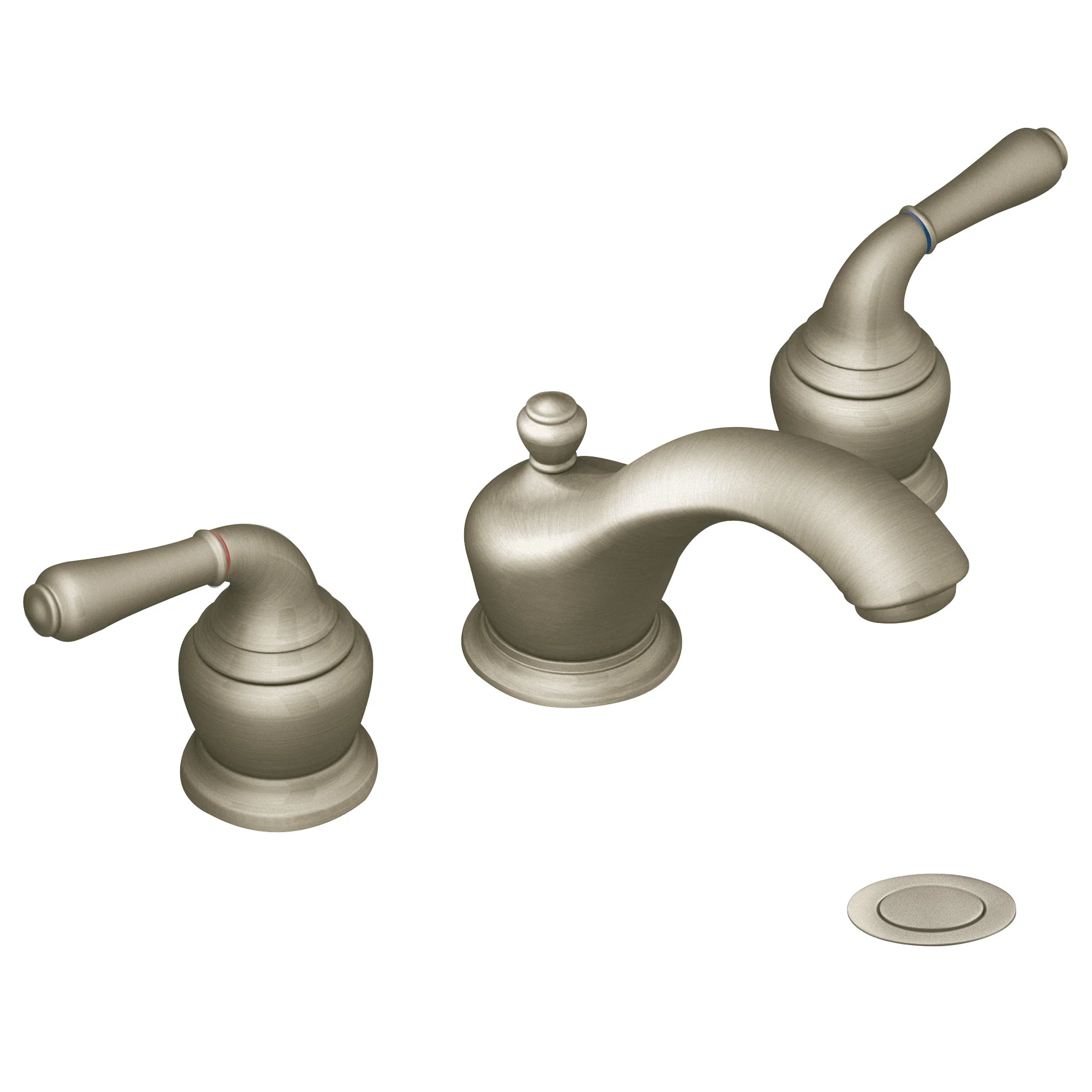 Monticello Chrome two-handle low arc bathroom faucet - Image 19