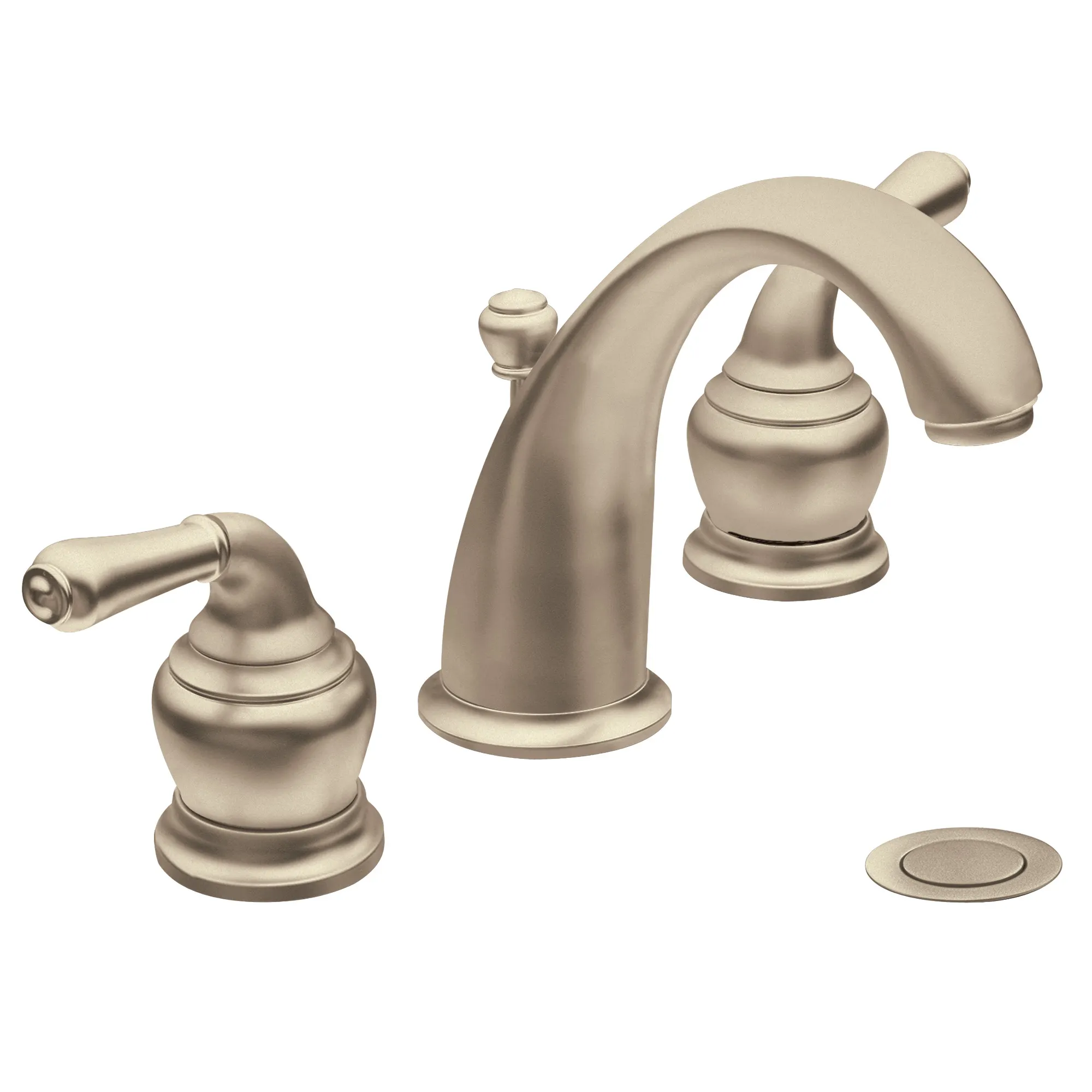Monticello Chrome two-handle high arc bathroom faucet - Image 11