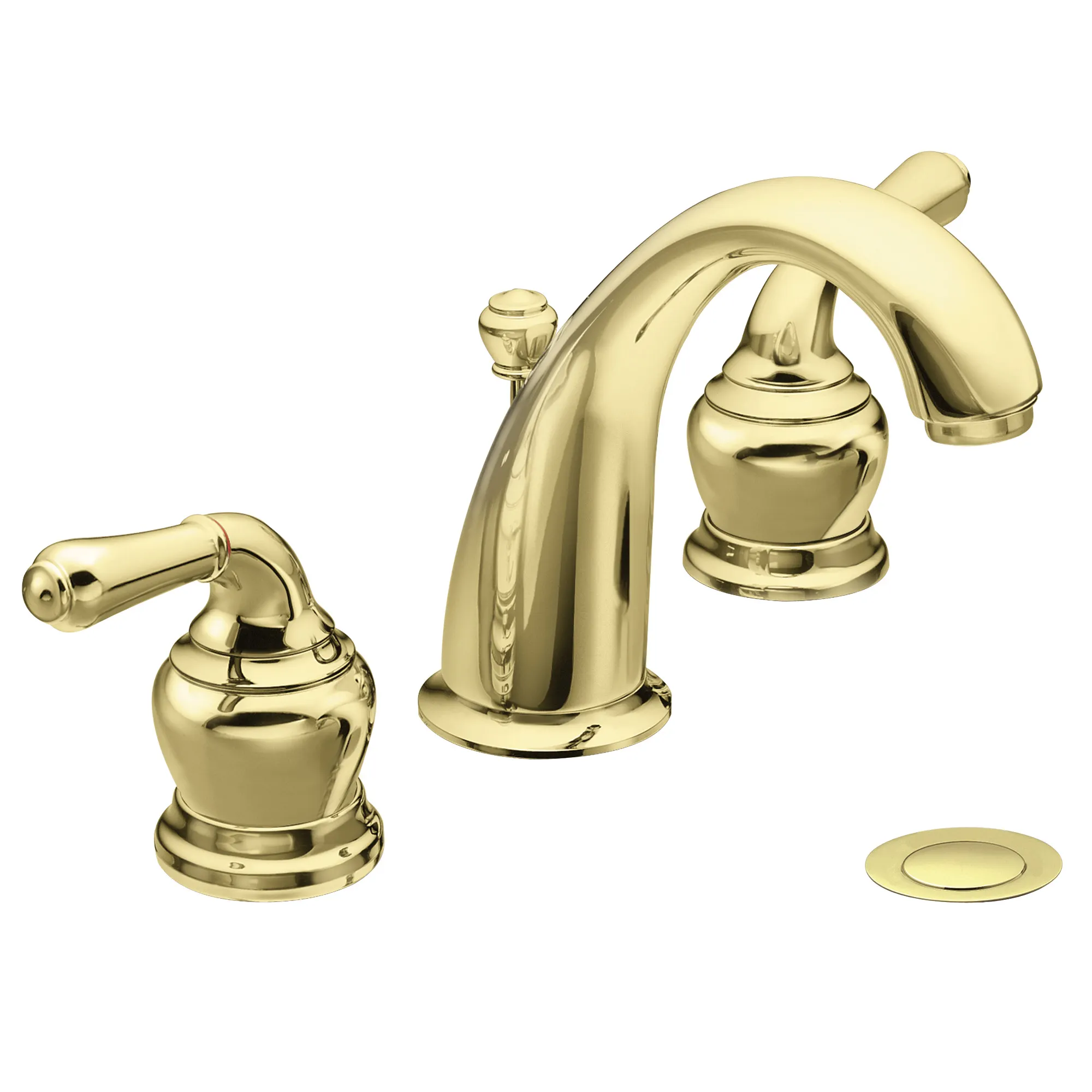 Monticello Chrome two-handle high arc bathroom faucet - Image 5
