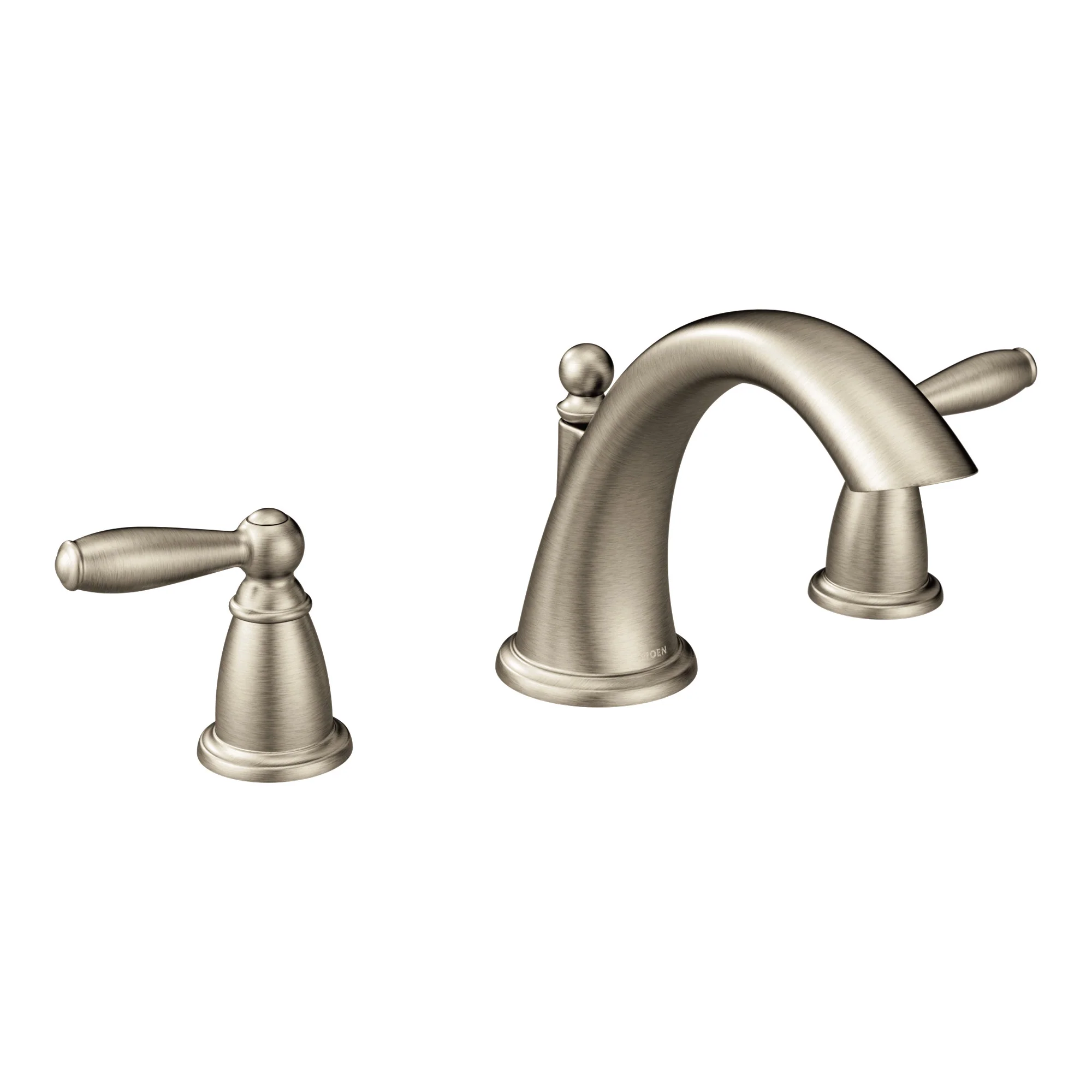 Brantford Chrome Two-Handle Low Arc Roman Tub Faucet - Image 5