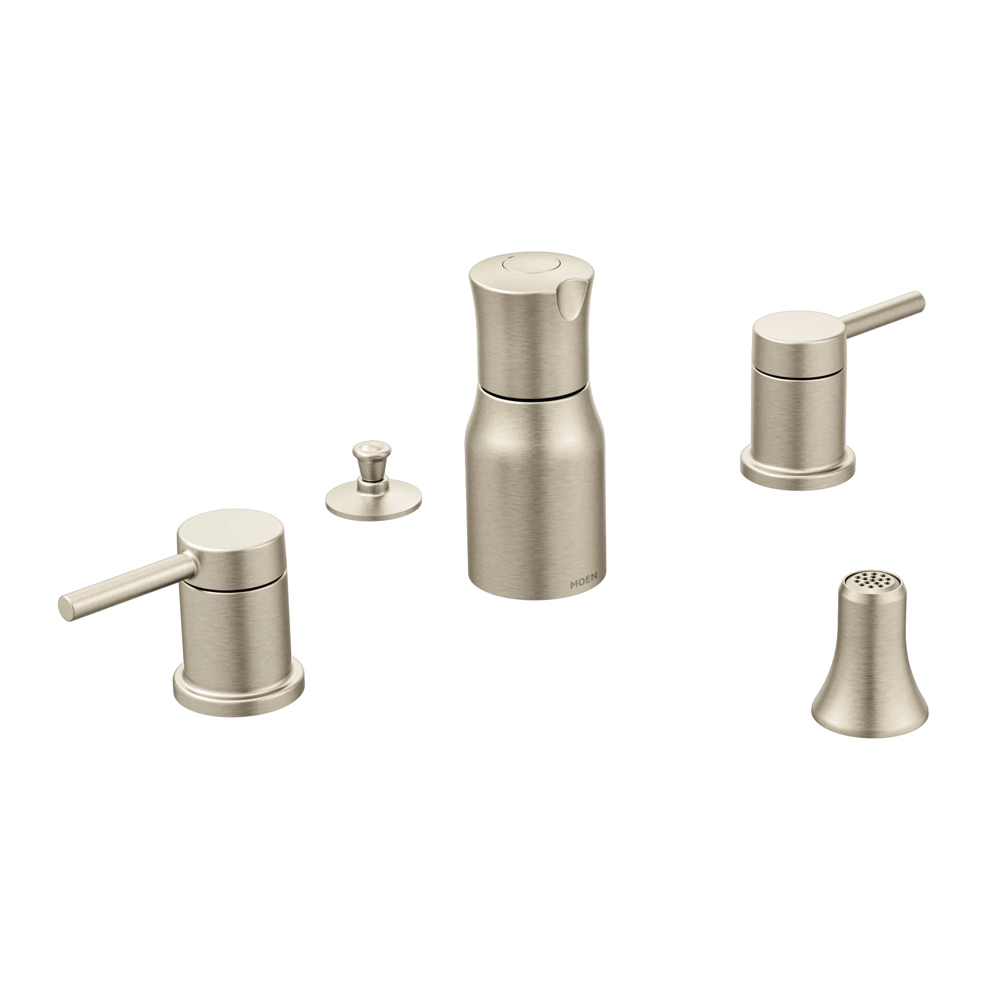 Align Chrome Two-Handle Bidet Faucet - Image 3