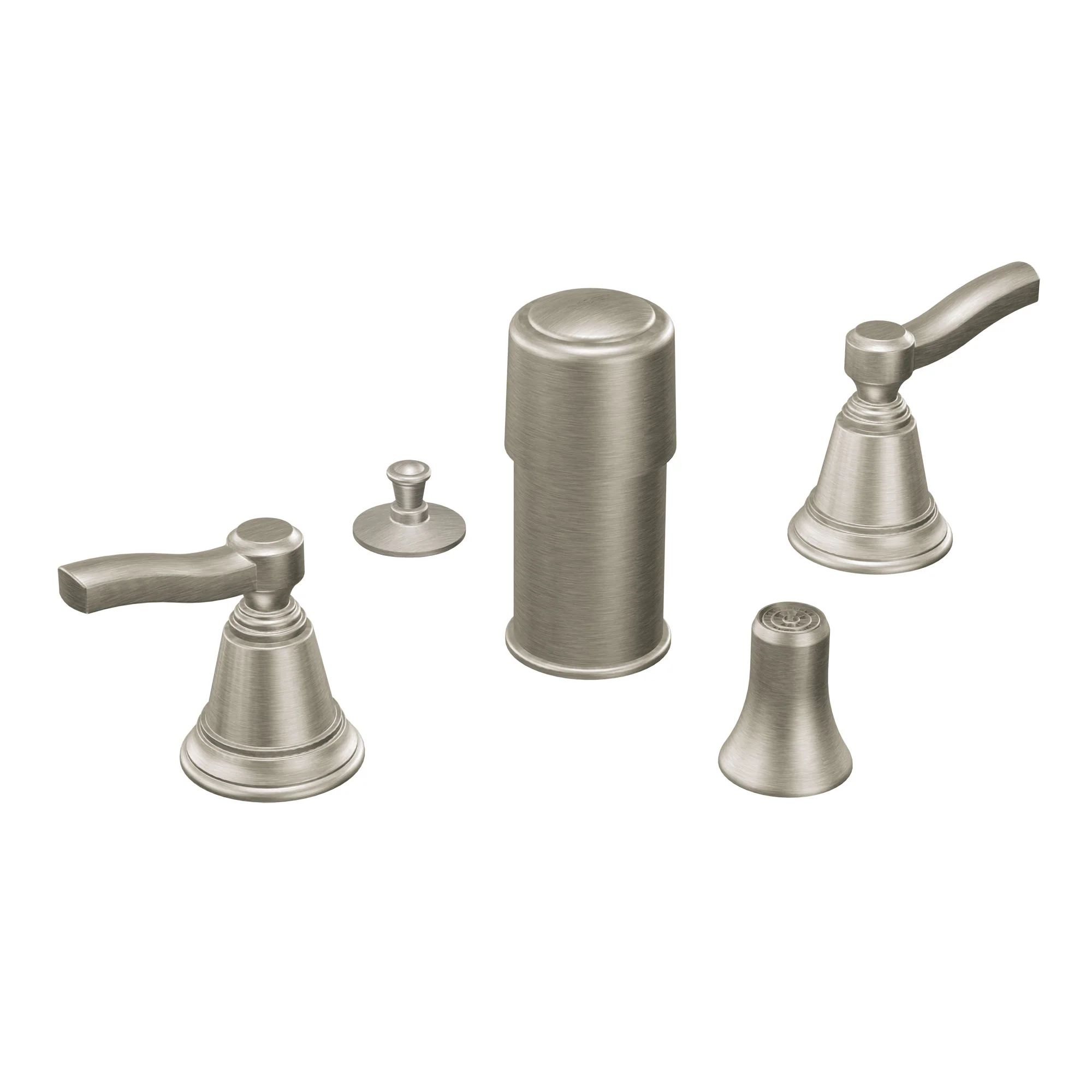 Rothbury Chrome two-handle bidet faucet - Image 5