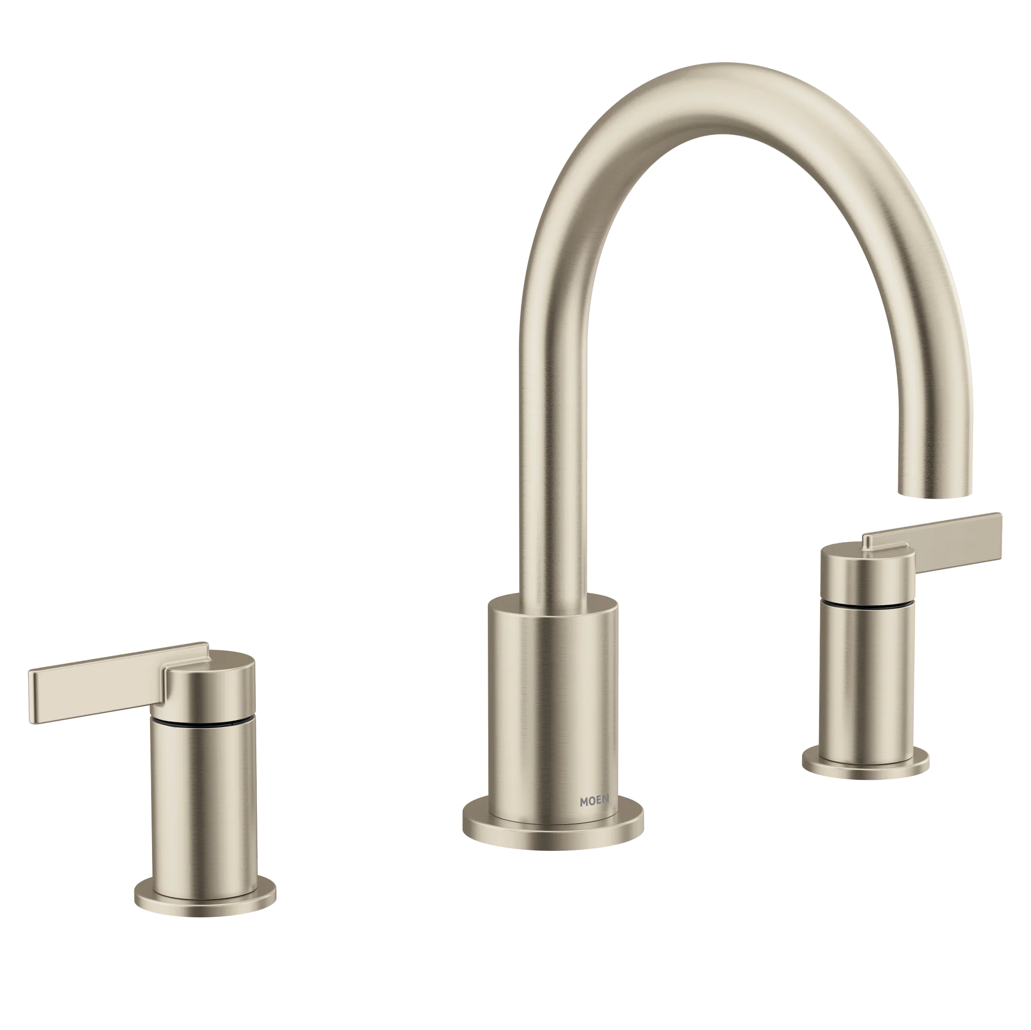 Cia Chrome two-handle non diverter roman tub faucet - Image 5