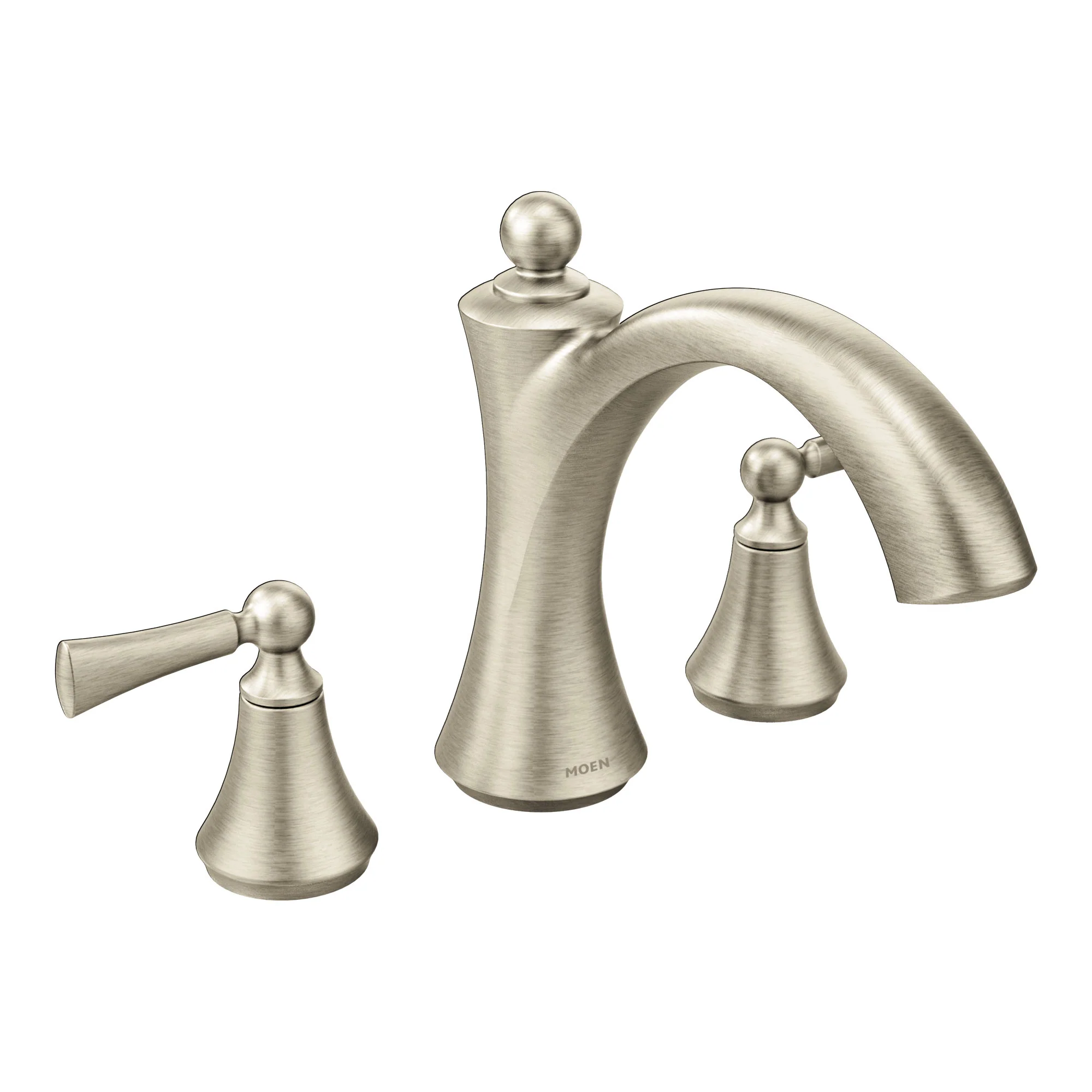 Wynford Chrome Two-Handle Non-Diverter Roman Tub Faucet - Image 10