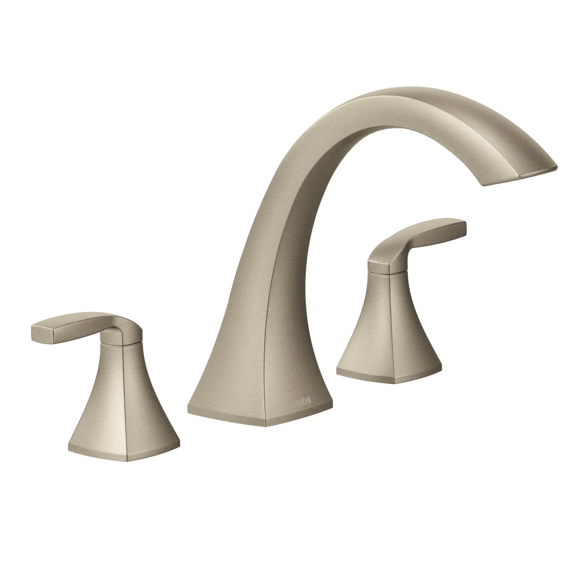 Voss Chrome Two-Handle High Arc Roman Tub Faucet - Image 10
