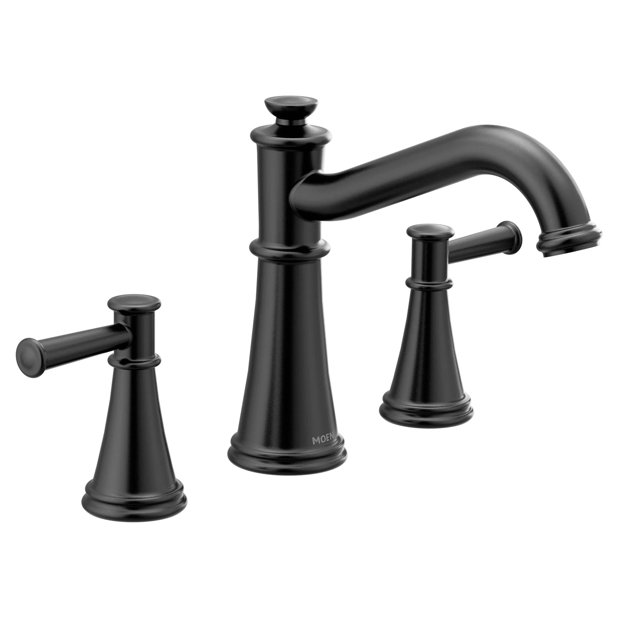 Belfield Chrome Two-Handle Non-Diverter Roman Tub Faucet - Image 5