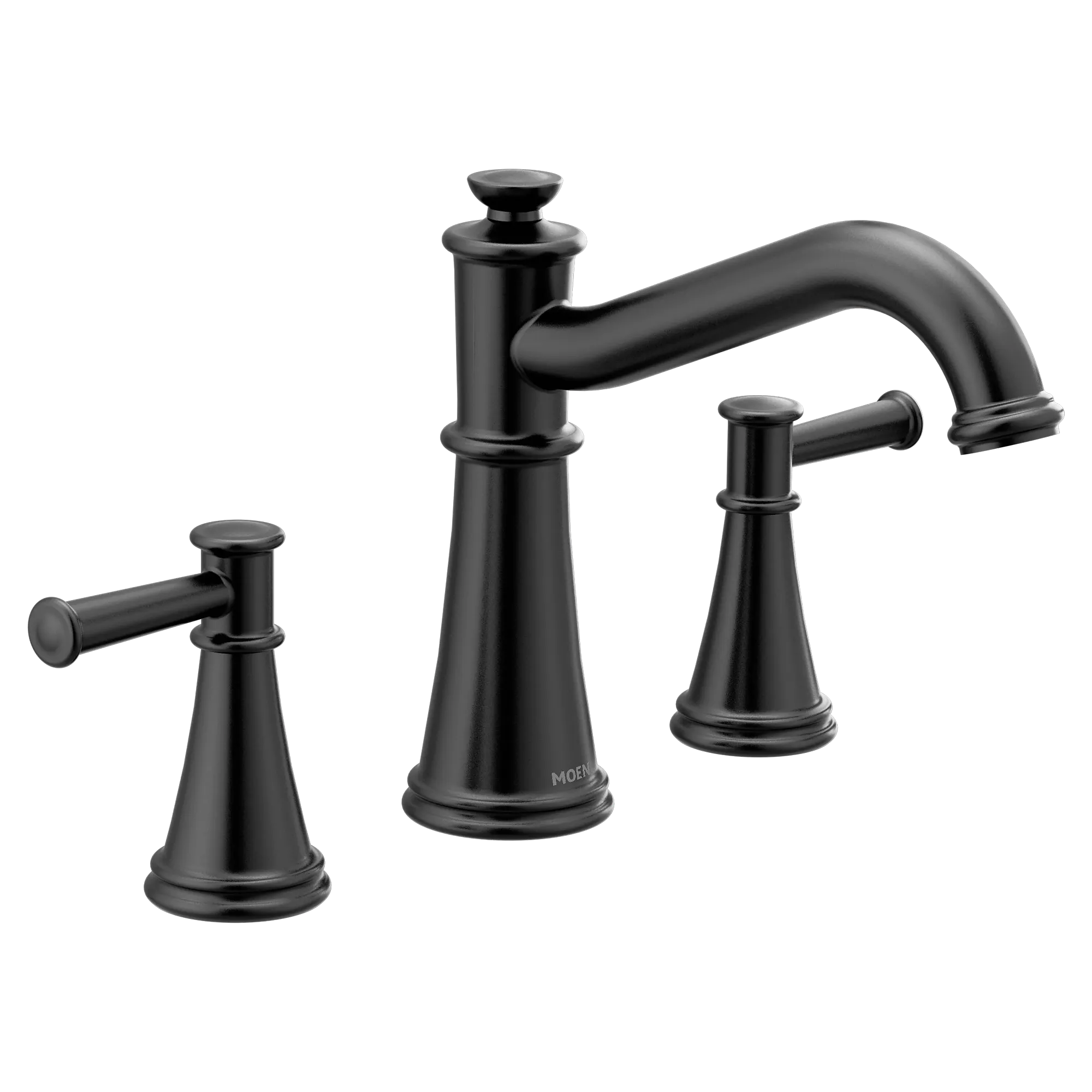 Belfield Chrome Two-Handle Non-Diverter Roman Tub Faucet - Image 6