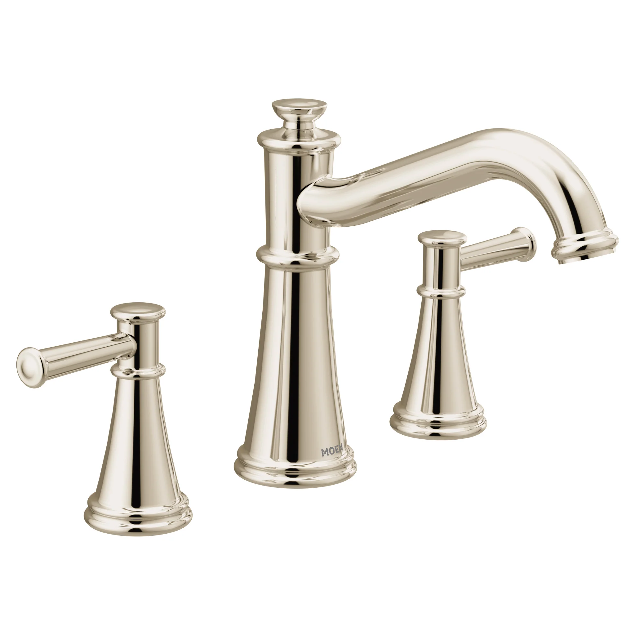 Belfield Chrome Two-Handle Non-Diverter Roman Tub Faucet - Image 7