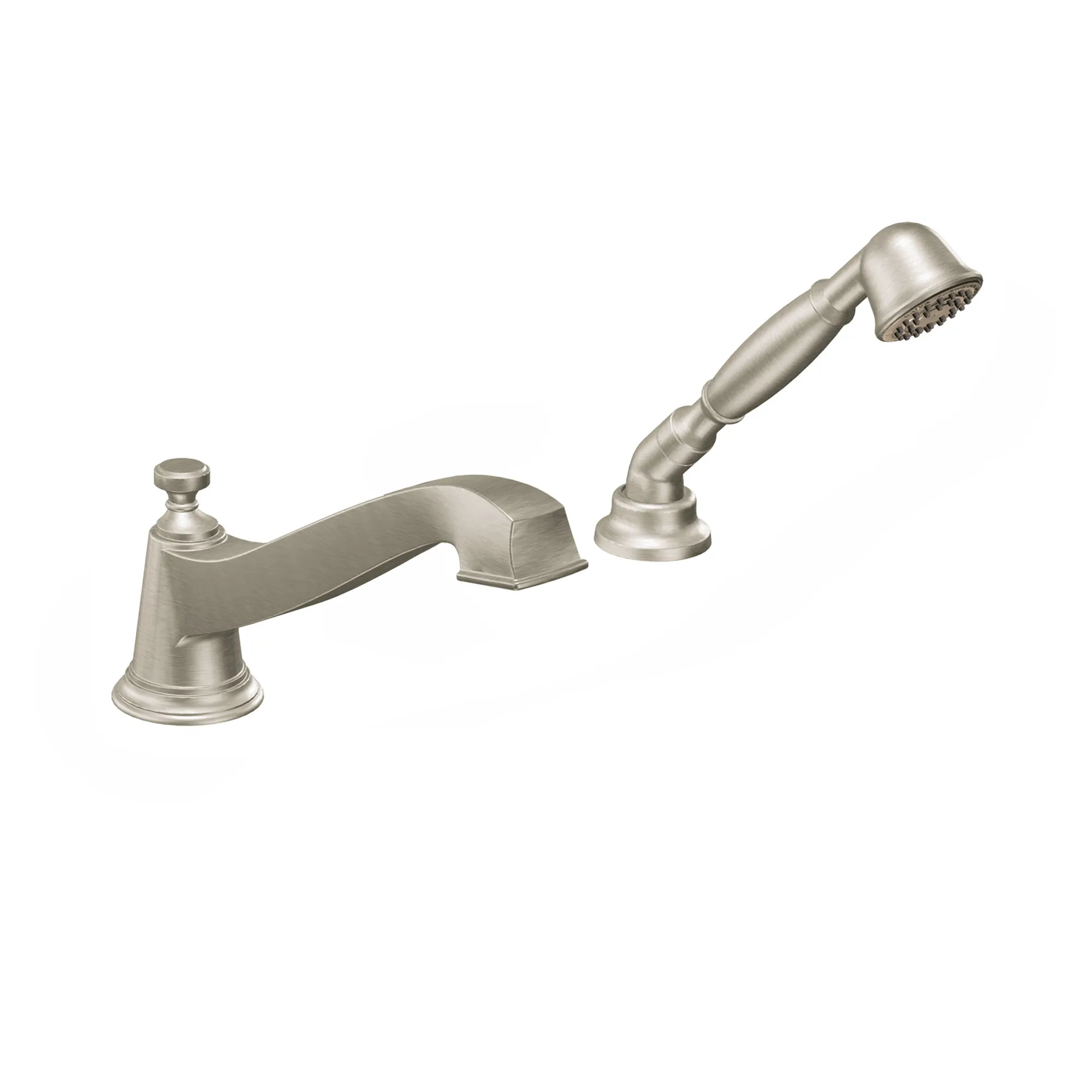 Rothbury Chrome low arc roman tub faucet includes hand shower IoDIGITAL(R) technology - Image 9