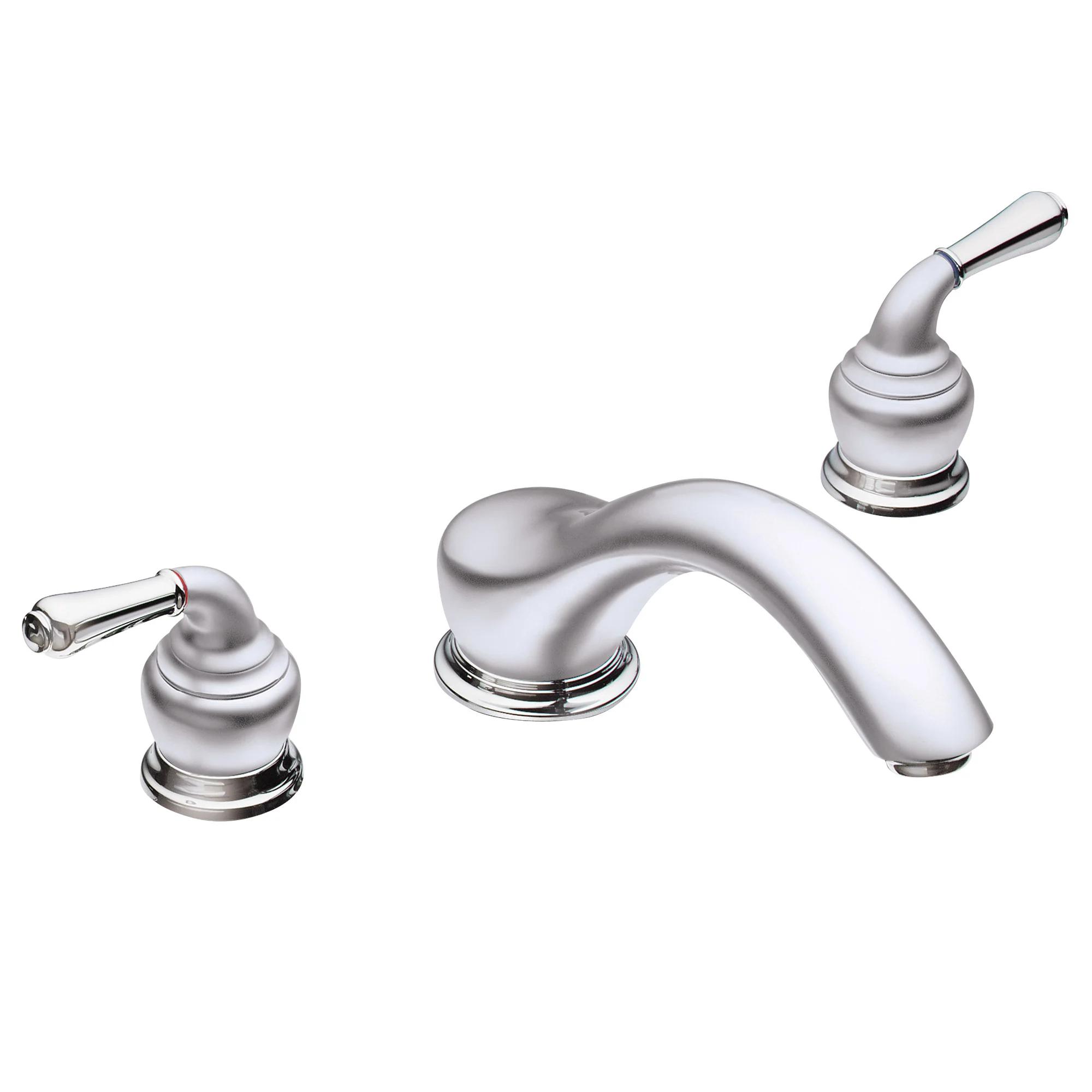 Monticello Chrome two-handle low arc roman tub faucet - Image 11