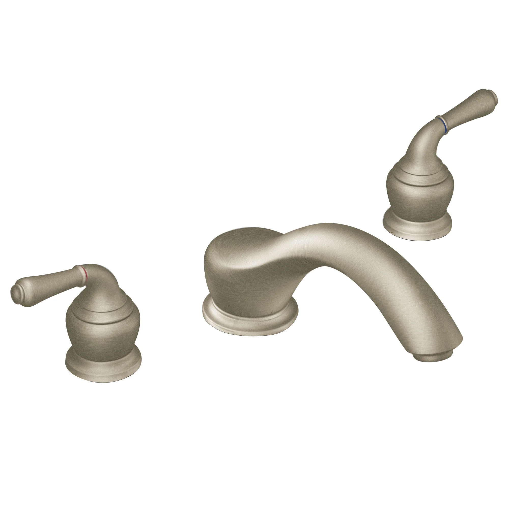 Monticello Chrome two-handle low arc roman tub faucet - Image 13