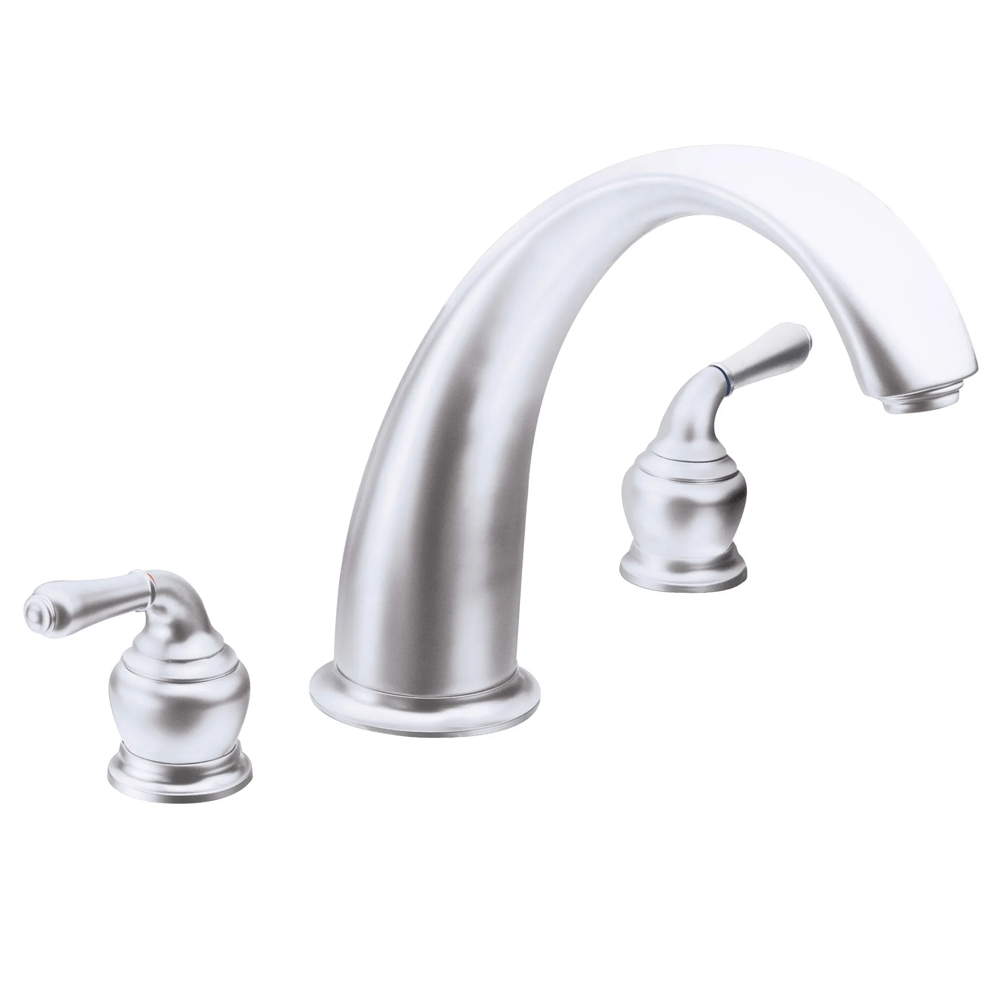 Monticello Chrome two-handle high arc roman tub faucet - Image 8