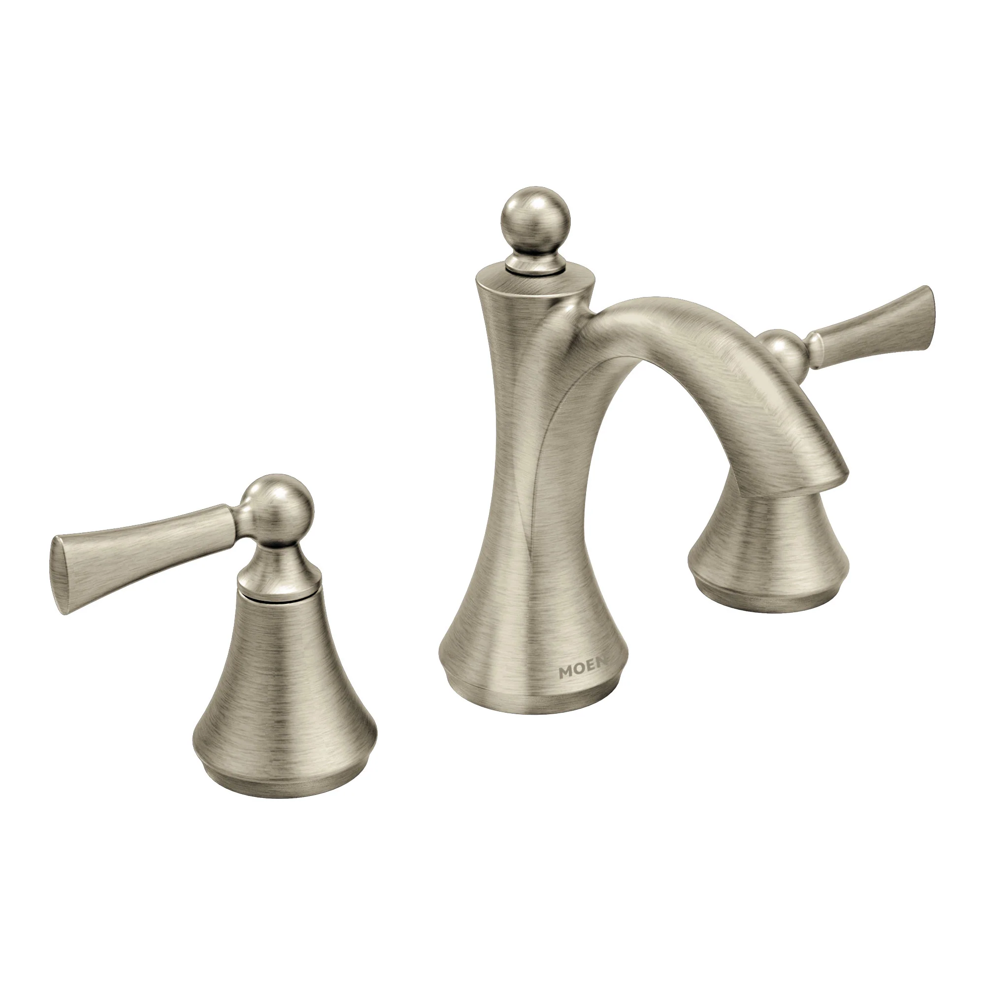 Wynford Chrome two-handle high arc bathroom faucet - Image 14