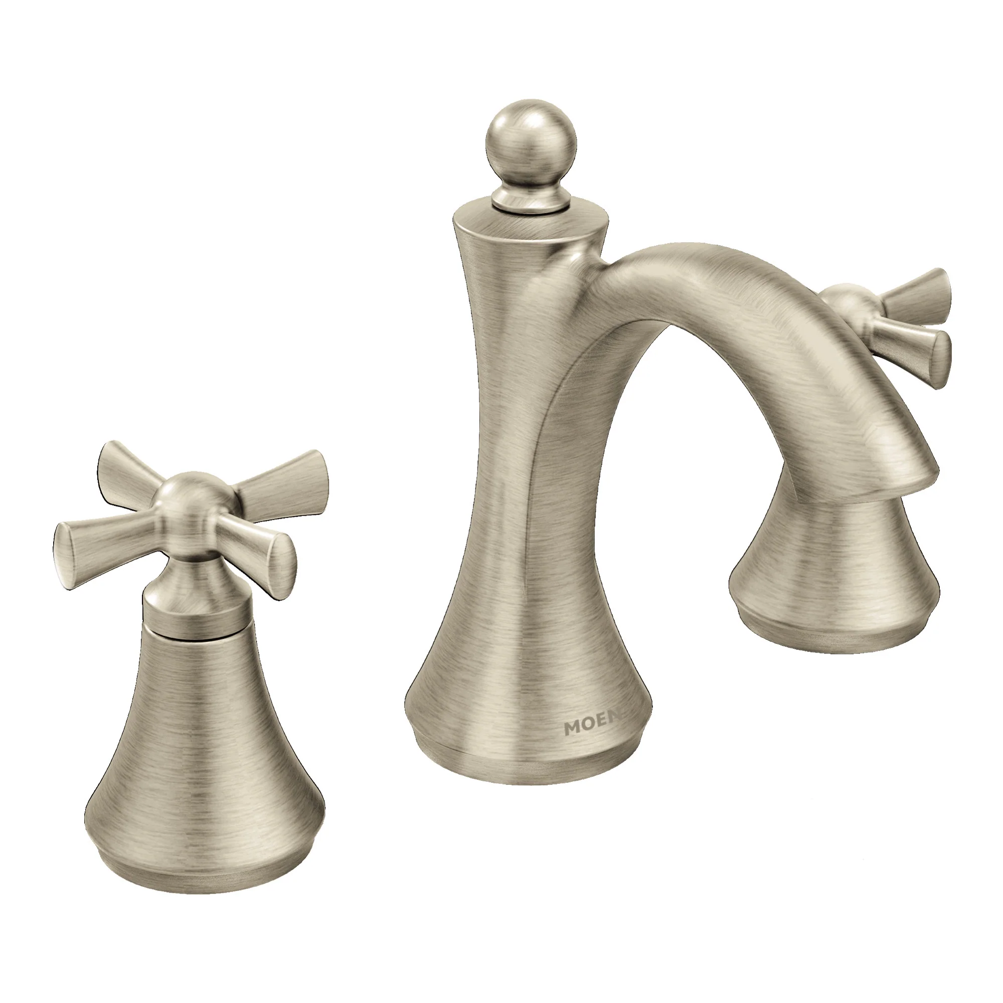 Wynford Chrome two-handle high arc bathroom faucet - Image 6