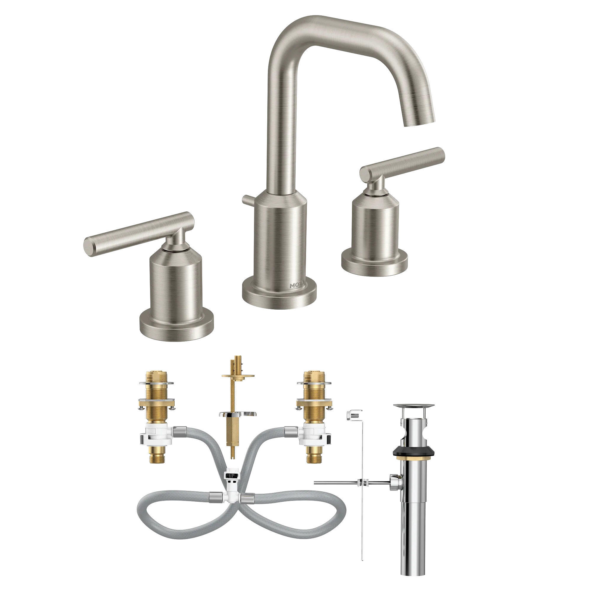 Gibson Two-Handle Widespread Bathroom Sink Faucet - Image 14