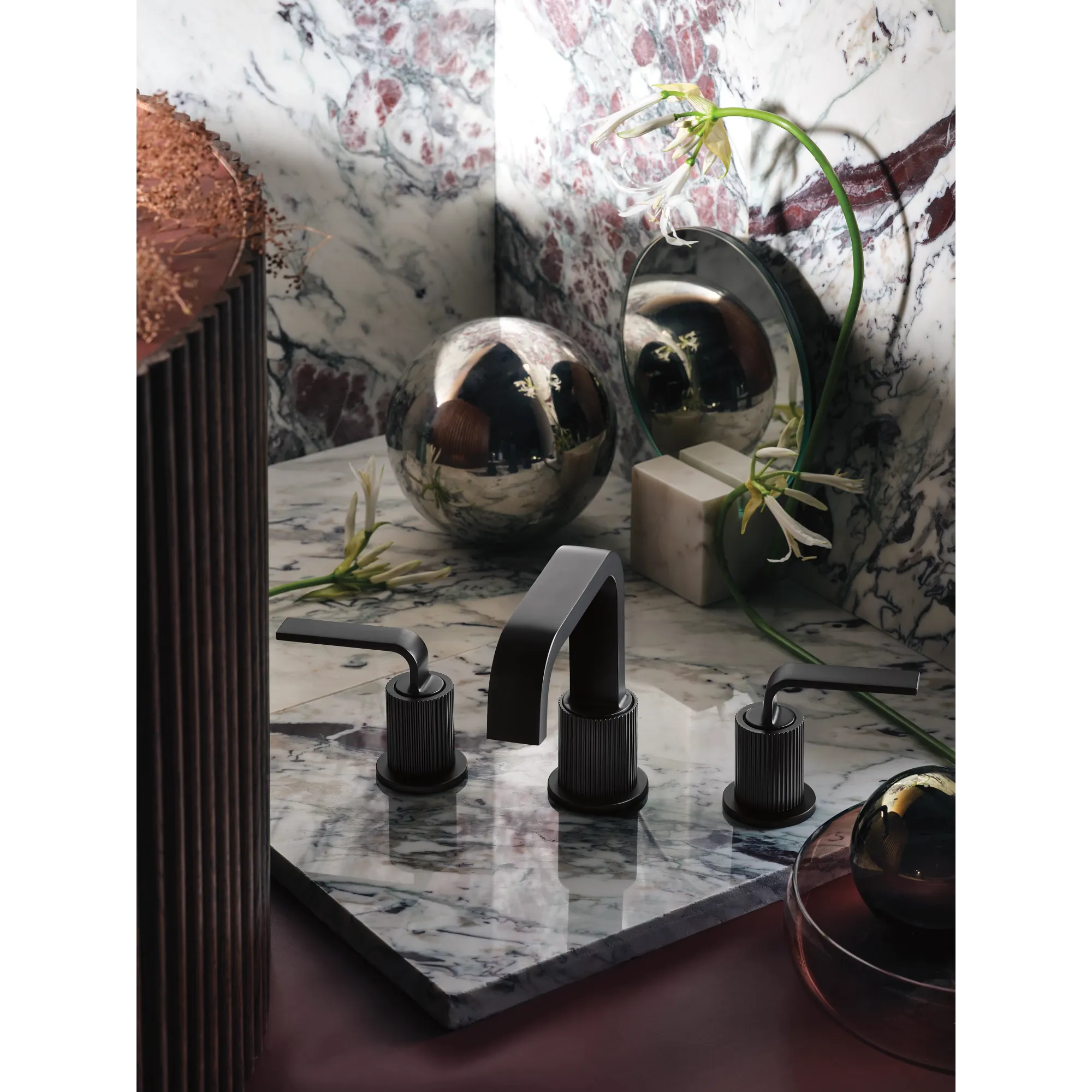 Cambium Chrome two-handle high arc bathroom faucet - Image 17