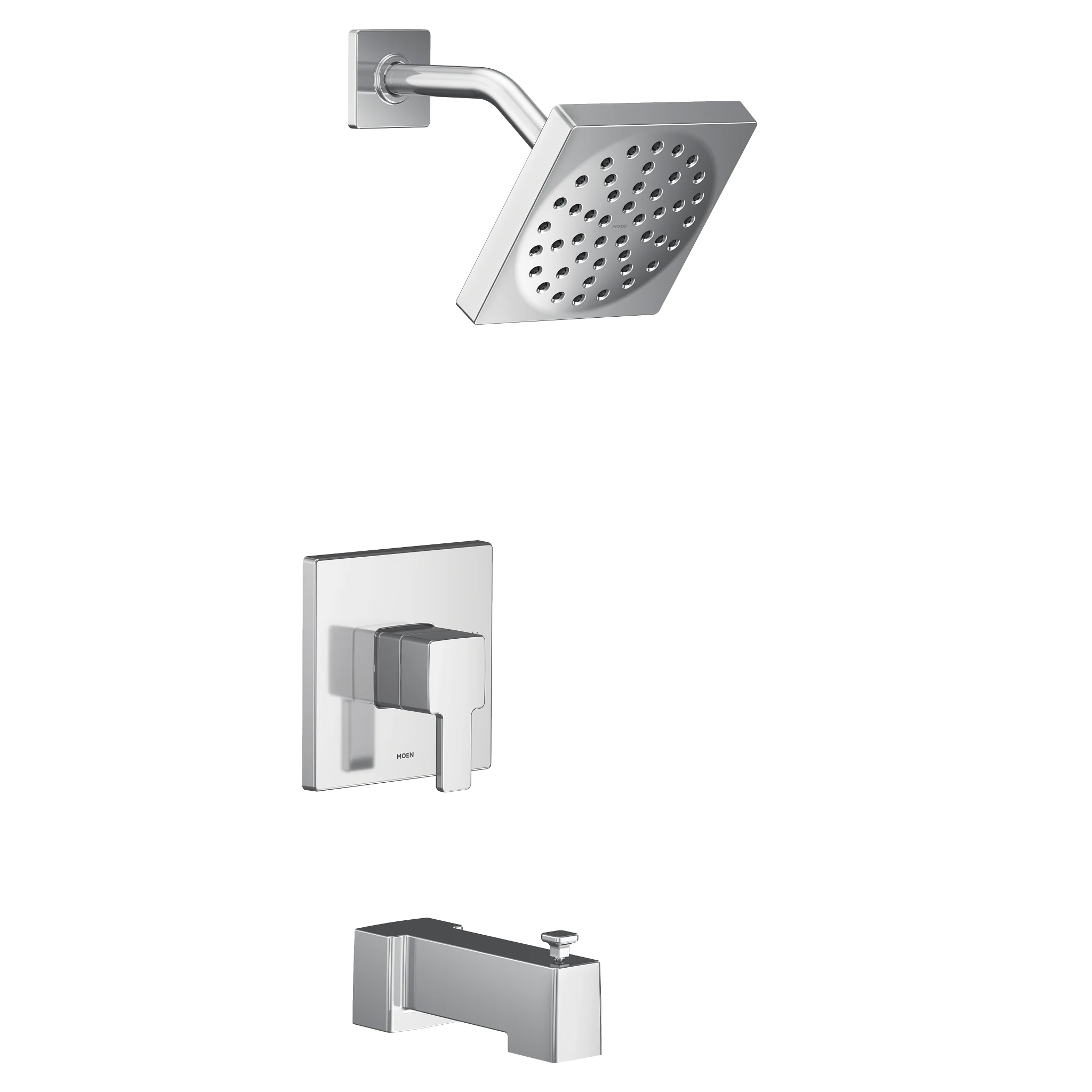 90 Degree M-CORE 2-Series Tub and Shower Trim