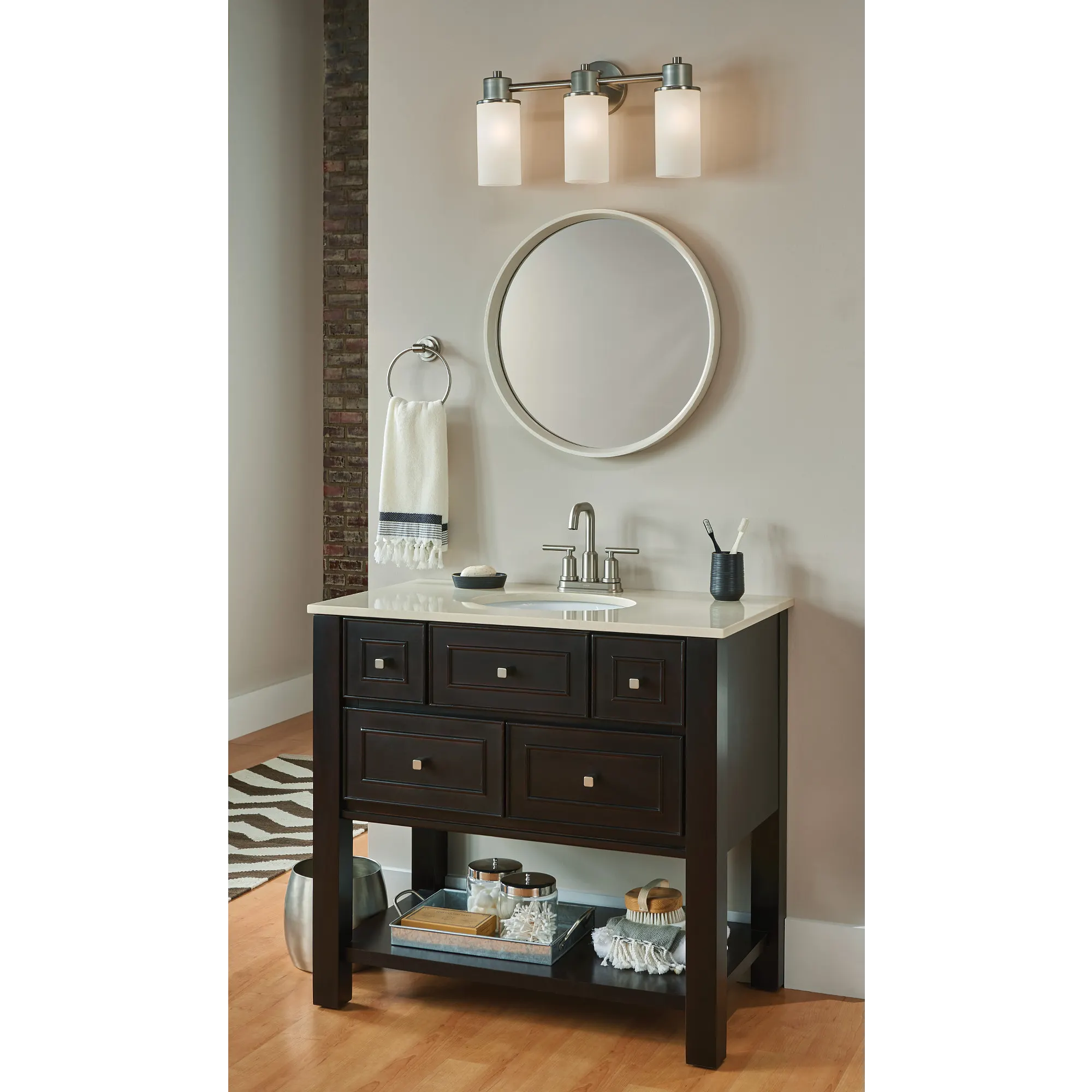 Gibson Two-handle Centerset Bathroom Sink Faucet - Image 8