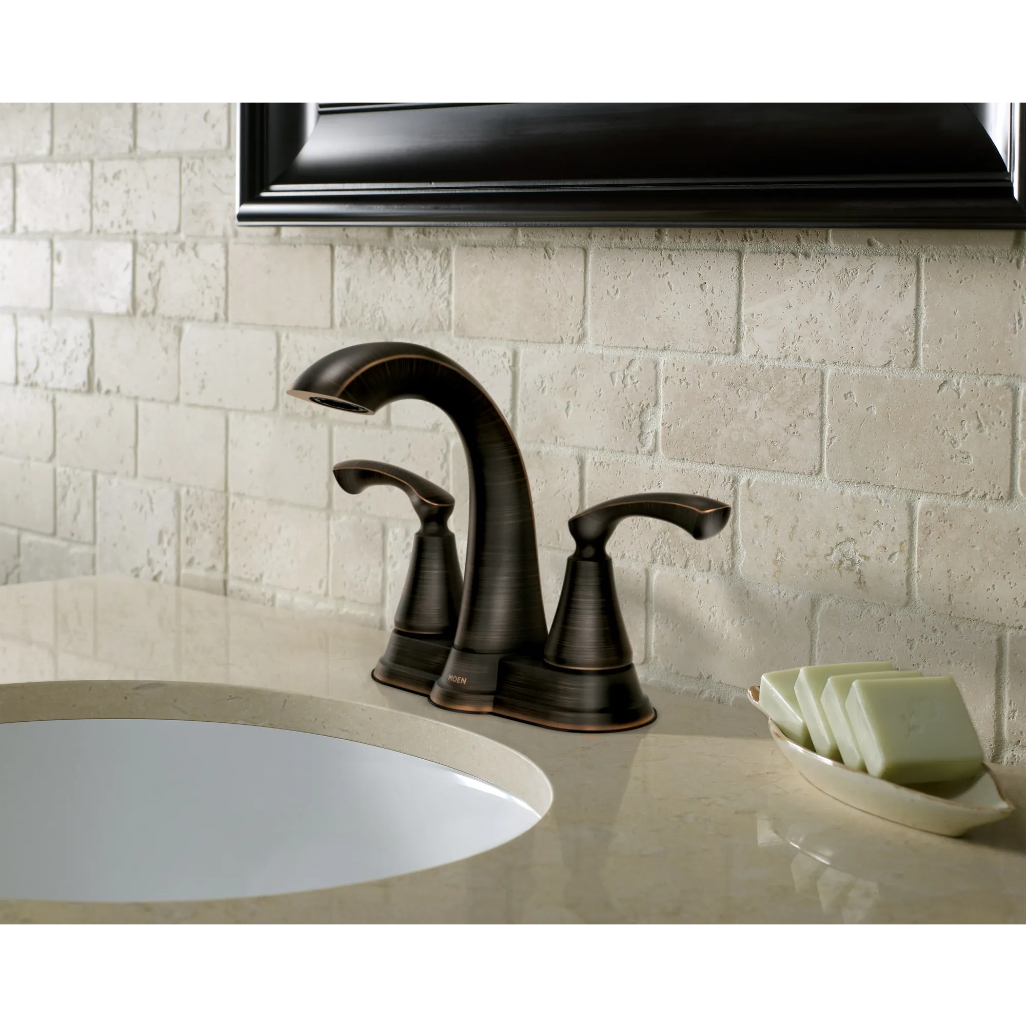 Tiffin Two-handle Centerset Bathroom Sink Faucet - Image 6