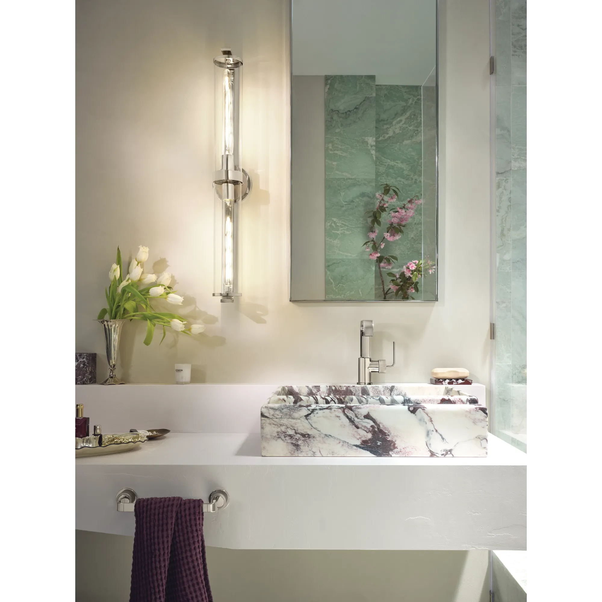 Cambium Chrome hand towel bar - Image 15