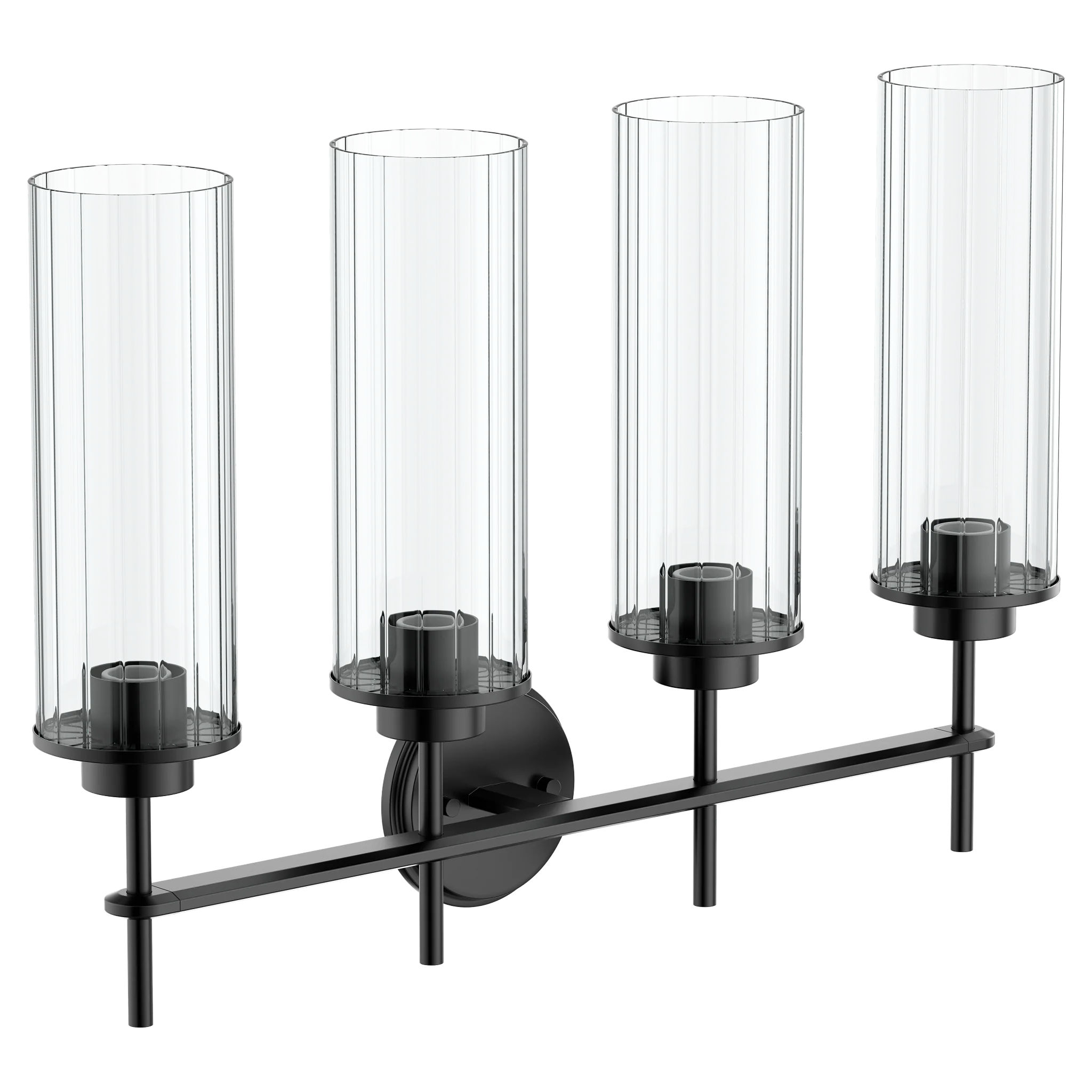 Greenfield Chrome four globe bath light - Image 3
