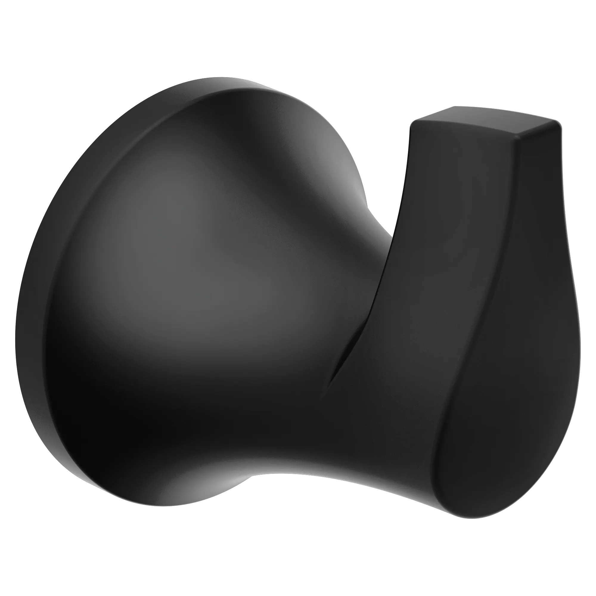 Pyrite Matte black robe hook - Image 4
