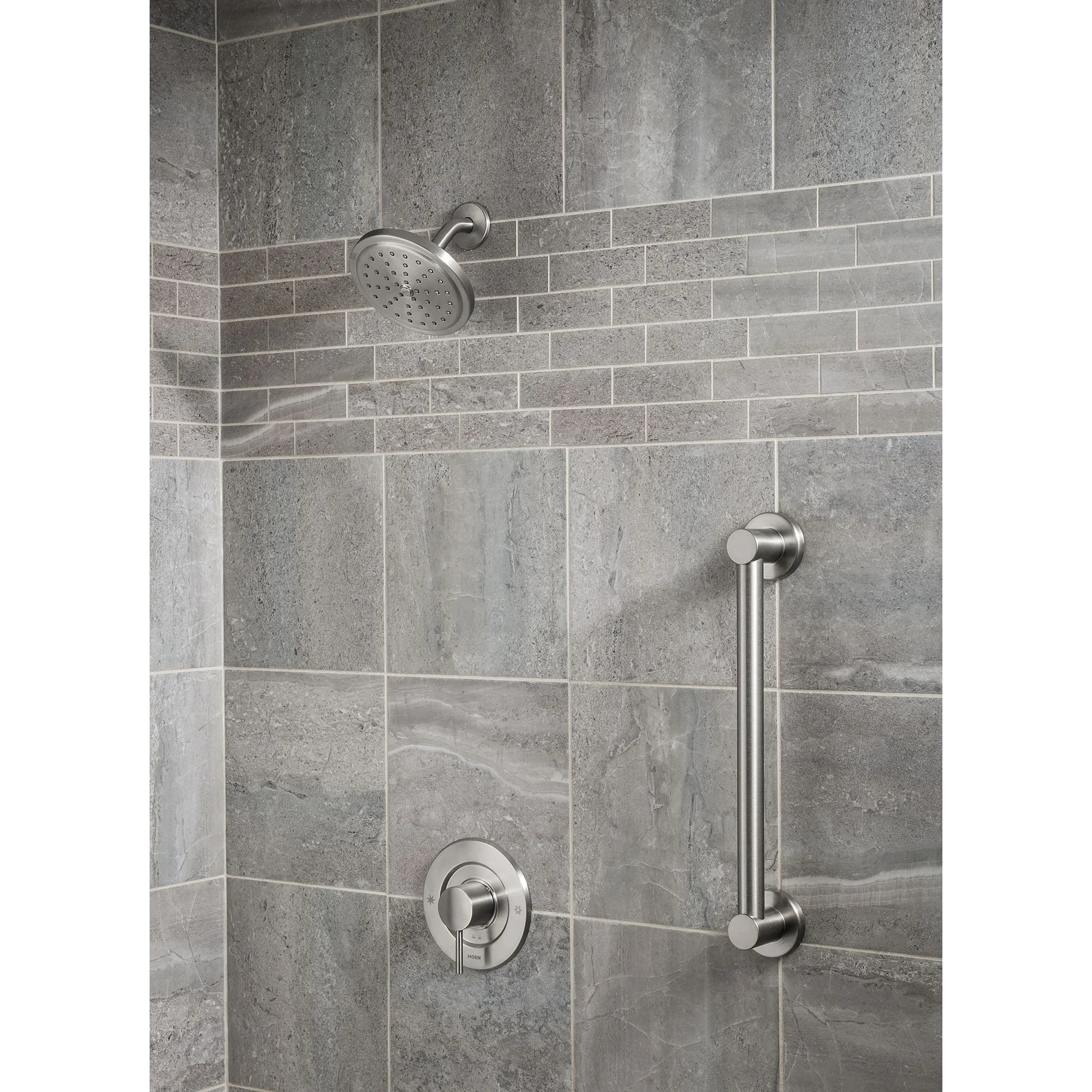 Align Brushed nickel 42" Designer Grab Bar - Image 3