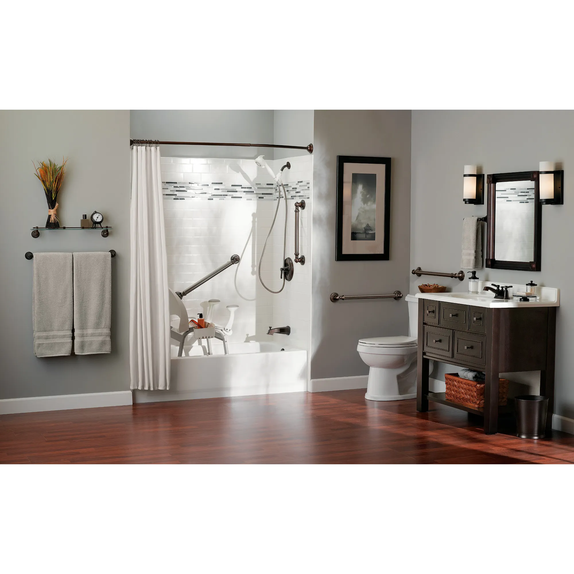 Kingsley 24" Designer Grab Bar - Image 4